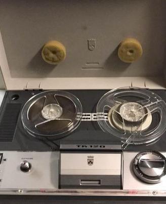 Registratore a bobine grunding tk 120 a valvole