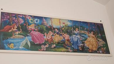 Puzzle principesse incorniciato