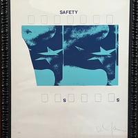 Mario Schifano - Safety, 1968 - Serigrafia firmata