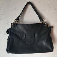 Borsa in pelle nera marca Luana