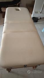 Lettino massaggio pieghevole in legno +accessori