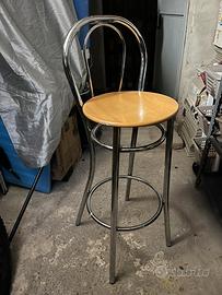 Sedie spalliera in acciaio