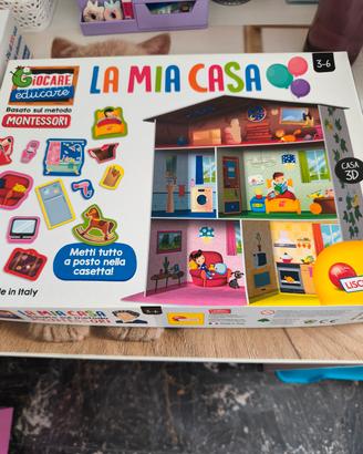 Gioco per bambini  La mia casa 3D 