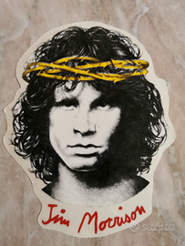 Adesivo Jim Morrison. Originale anni 80