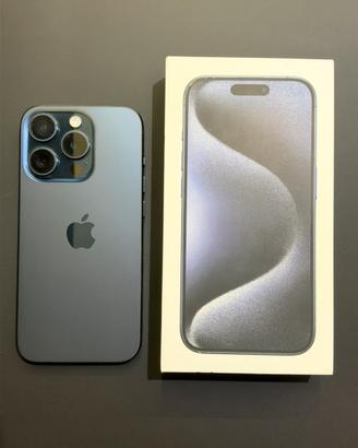 iPhone 15 Pro 256GB – Blu Titanio