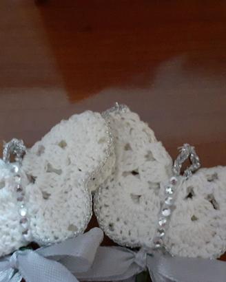 Bomboniere e segnaposto all'uncinetto