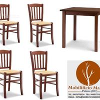 Set Tavoli Sedie Ristorante Bar cod161 Vintage