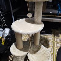 Torre arrampicata, Trespolo, Tiragraffi per gatti