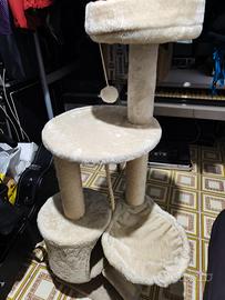 Torre arrampicata, Trespolo, Tiragraffi per gatti