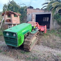 Fiat Trattore Cingolato + Fresa