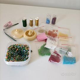 Perline in vetro per creazioni fai da te