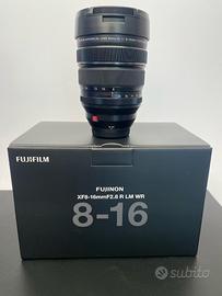 NUOVO Fujifilm XF 8-16mm f/2,8 R LM WR