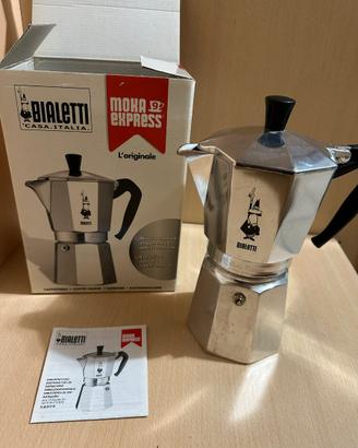 Bialetti Moka Express 9 tazze usata una volta