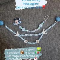 Catenelle portaciuccio personalizzabili