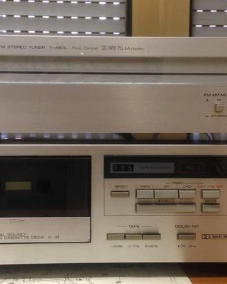 Yamaha K-10 e T460L deck e tuner
