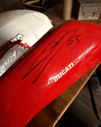 Codone originale ducati 999 autografo Capirossi
