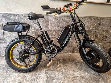 bici FAT BIKE elettrica traz integrale 