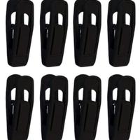 SET *NUOVO* 8 MOLLETTE VELLUTO PER APPENDIABITI