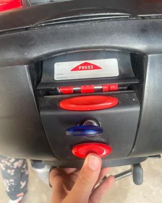 Bauletto portaoggetti per moto