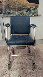 Sedia con ruote, comoda
