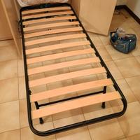 Rete doghe singola incasso armadio + materasso