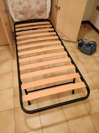 Rete doghe singola incasso armadio + materasso