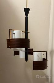 Lampadario a 3 luci Stilnovo