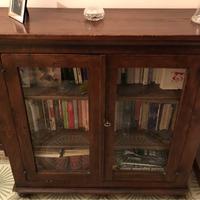 Mobile libreria legno massiccio in arte povera