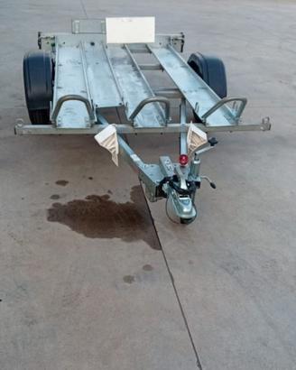 Carrello moto tre posti ellebi