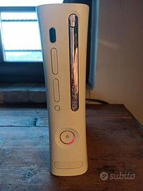 Xbox 360 bianca FAT con hard disk - da testare