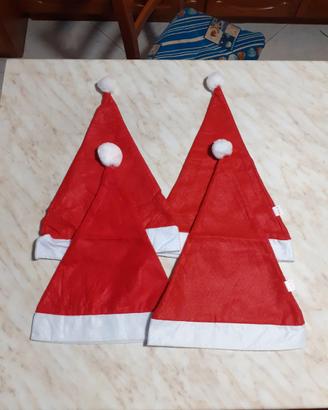 4 Cappelli natalizi da Babbo Natale