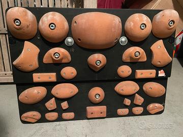 Trave arrampicata geogrip allenamento