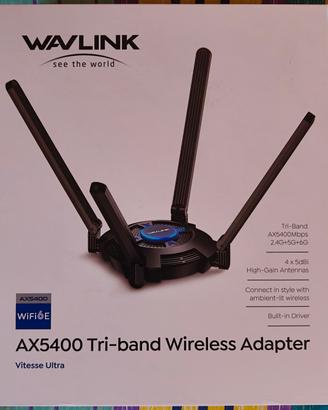 Ripetitore wifi ampia portata wavlink ax5400 