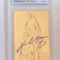 Card in oro Limited Edition Kobe Bryant NBA Basket