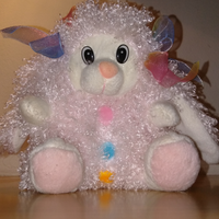 Cane in peluche morbido e soffice