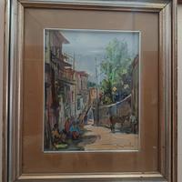 opera olio su tela Nicola Canzanella 