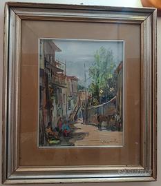 opera olio su tela Nicola Canzanella 