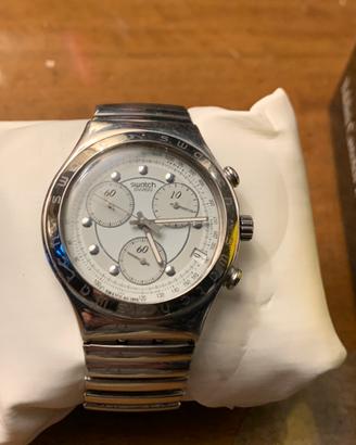 Swatch Irony Chrono Crossover 1995 - Acciaio Inox