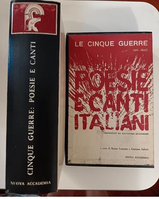 Cinque guerre: poesie e canti italiani