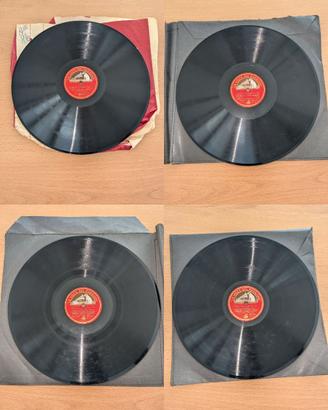 8 vinili 78 giri collezione - La voce del padrone
