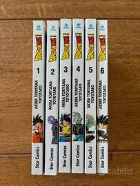 Primi 6 fumetti Dragon Ball Super