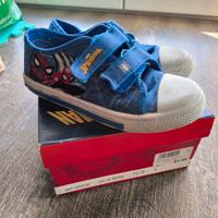 scarpe da ginnastica n.29 spiderman