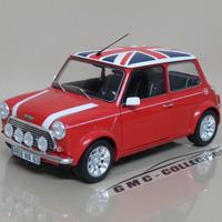 Mini-Cooper 1.3 Sport Red English Flag Solido 1/18