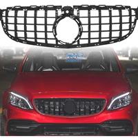 GRIGLIA MERCEDES W205 15-17 AMG GT NERO LUCIDO CON