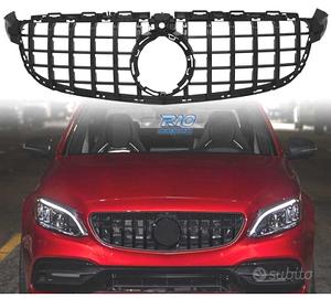 GRIGLIA MERCEDES W205 15-17 AMG GT NERO LUCIDO CON