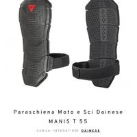paraschiena dainese XL manis 57