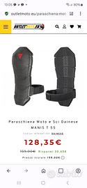 paraschiena dainese XL manis 57