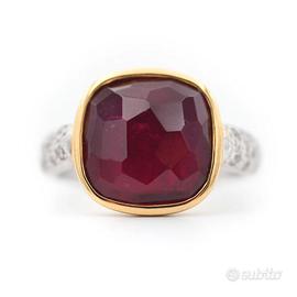 Anello Pomellato Sheherazade in Oro con Granato