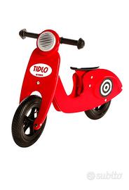 Tidlo Scooter Balance Bike, Red