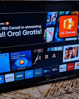 Smart TV LG 32" Full HD webOS con scatola